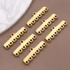Acero Inoxidable Transfronterizo Forma de Uno Borla Porosa Colgante Pequeño Conector DIY Aretes Collar Accesorios para Joyería Material