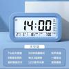 Reloj despertador electrónico inteligente para niños con carga de tres grupos de alarmas y múltiples funciones, reloj despertador para estudiantes con voz.