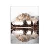 Amazon Escenario Natural Escandinavo Beige Lago Espigas de Trigo Caña Sala Dormitorio Póster Lienzo Núcleo de Pintura Decorativa