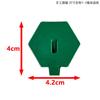 Gancho Estilo Escandinavo Gancho con Agujero Redondo Estante de Almacenamiento Universal para Estanterías Accesorios para Tablero Perforado Gancho de Pared Colorido DIY