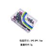 Acessórios de Costura para Joias DIY Feitos à Mão Agulha de Posicionamento 4mm Colorida Cabeça Branca de Vidro Pino de Pérola 38mm Atacado