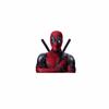Comercio electrónico de importación y exportación Marvel Deadpool pegatinas personalizadas creativas cubierta para arañazos en el cuerpo del chasis de la computadora pegatinas de decoración para coche
