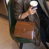 Bolsa Feminina 2024 Nova Outono e Inverno Bolsa Crossbody Tote Mãe High Sense Grande Capacidade Bolsa de Couro Genuíno Bolsas