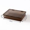 Caja de almacenamiento a prueba de polvo para certificados de escritorio, caja organizadora de documentos A4, caja para libro de registro del hogar, bolsa de archivo a prueba de humedad para certificados importantes
