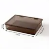 Caja de Almacenamiento de Documentos a Prueba de Polvo para Escritorio, Caja Organizadora de Archivos A4 para Libros de Registro del Hogar y Certificados Importantes, Bolsa para Archivos a Prueba de Humedad