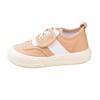 Zapatos de Lona Anchos con Velcro de Otoño en Stock para Niños Pequeños y Niños, Modernos con Ribete Blanco Lateral, Zapatos Planos Unisex, Venta al por Mayor Transfronteriza