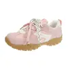 Zapatillas para aumentar altura de 4 cm~ para mujeres menudas, primavera/verano 2026, suela gruesa, deportivas casuales, malla transpirable, zapatillas de entrenamiento alemanas para mujer