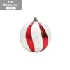 Adornos Colgantes de Espuma Rojos y Blancos para Árbol de Navidad, Bastón de Caramelo, Piruleta, Decoraciones para Ventana, Adornos Colgantes