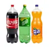 Coca-Cola Fanta Sprite Garrafa Grande 2 Litros Barril Grande Combinação Caixa Fechada Bebida Refrigerante Bebida Carbonatada Refrigerante Nostálgico