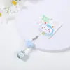 Nuevo Gato de la Suerte de Dibujos Animados Carrillón de Agua Campana Japonesa Omamori Campana de la Fortuna Colgante Pequeño Accesorio Venta al por Mayor
