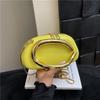 2026 Verano Nueva Moda Trendy Versátil Elegante Cadena Asa Metálica Retro Cadena Bolso de Hombro Cruzado