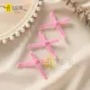 En stock Moño de Terciopelo Moño de Terciopelo Hecho a Mano Cinta de Moño Accesorios para el Cabello DIY Ropa Tocado Cinta Flocada