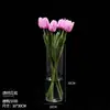 Balde Acrílico Transparente para Flores Frescas Tamanho Grande Buquê de Flores Frescas Balde para Cultivo de Flores Floricultura Loja de Flores Uso Especial