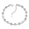 Pulseira feminina banhada a cobre e prata atacado Taobao quente 520 Eu te amo pulseira feminina versão coreana lote misto
