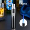 Celebridad de internet nueva pistola de pulverización pequeña encendedor inflable a prueba de viento punto de moxibustión cigarro doméstico cocina exterior encendedor de metal