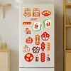 Imanes para Refrigerador de Decoración de Año Nuevo 2025: ¡Te deseamos prosperidad, buena fortuna y la realización de tus sueños, celebrando la alegría de la inauguración de tu casa!