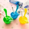 Herramientas de belleza para spa, juego de cuatro piezas de cuenco para mascarilla facial, brocha de maquillaje, palillo mezclador, tazón de plástico para preparación de mascarillas, cosméticos al por mayor