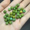 Venta al por mayor del fabricante Meng Songling Espaciadores de Magnesita Espaciadores de Turquesa Amarillo Colza Decoloración Accesorios DIY Amarillo Colza