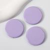32mm acrílico wafer grande pode passar caneta macaron cor perfurado patch DIY handmade bolo redondo acessórios de bagagem