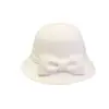 Chapéu Grande com Laço Estilo Francês Inspirado no Britânico, Elegância Aristocrática Vintage, Elegante Chapéu de Pescador, Versátil, Chapéu Bucket Emagrecedor