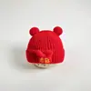 Gorro de Invierno Tejido para Mujer con Circunferencia de Cabeza Grande, Forro Polar, Cálido, Casual, Versátil, Estilo Dulce, Gorro de Punto para Otoño e Invierno