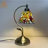 Lámpara de Mesita de Noche para Dormitorio Lote Accesorios para el Cabello Rústico Retro Estudio Lámparas Cálidas Modernas Sencillas Lámpara de Mesa Decorativa de Aleación Americana