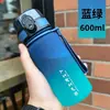 Copo de Água Verão Fosco Cor Degradê Copo Prático Garrafa de Água Esportiva Portátil Grande Capacidade Copo Espacial Copo de Água Transfronteiriço Venda por Atacado