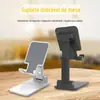 Soporte de escritorio multifuncional ajustable para teléfono con panel para transmisión en vivo de celebridades de internet, estructura de soporte mecánico, adecuado para regalos de eventos