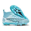 Nuevos zapatos de fútbol transfronterizos para hombres y mujeres, tacos TF para niños, estudiantes y adultos, púas largas AG, zapatillas de entrenamiento de caña alta, zapatillas antideslizantes