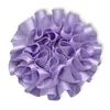 Flor de Cinta Clavel Tela Flores Plegadas Hechas a Mano DIY Pasadores para el Cabello de Niños Diademas Ropa Zapatos y Sombreros Accesorios de Flores
