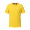 Camiseta Masculina de Modal Colorida Camisa Publicitária Camiseta Lisa Gola Redonda Roupas de Classe Manga Curta Transferência Térmica Venda por Atacado