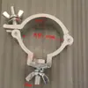 Gancho de Luz de Aleación de Aluminio Engrosado con Abrazadera para Luz de Viga, Clip de Fijación de Abrazadera Única, Conexión de Tubo Redondo, Abrazadera de Truss
