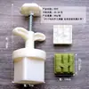 Forma para Bolo de Abacaxi, Forma Manual de Pressionar Gelo para Bolo Lunar de Abacaxi, Forma para Pastel de Feijão Mungo Estilo Cantonês para Uso Doméstico, 50g, Novo Modelo 2025