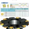 Insertos de Fresamento Indexáveis CNC de Ponto de Fábrica Ybg302 Xseq1204 /1203/12T3