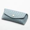 24 Novo Padrão Tecido Soft Bag Óculos Caixa Moda Hexágono Snap Óculos de Sol Caixa Óculos de Sol Armazenamento Bolsa Imprimível LO
