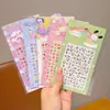 Parche de Uñas Impermeable para Niños Sanrio Kuromi con Relieve 5D Hello Kitty Pegatina Luminosa para Niña Personalización