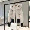 Jaqueta de plumas Canada Goose modelo 03, réplica de alta qualidade transfronteiriça, jaqueta de aviador 3Q masculina e feminina canadense