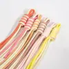 Pulseira Cordão de Nó Espiral Duas Cores Cordão para Celular Chaveiro Arco-Íris Masculino e Feminino Corda Anti-Perda para Celular Acessórios Venda por Atacado