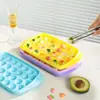 Molde de Gelo em Formato de Coração Mais Vendido no Verão, Bandeja de Gelo Plástica com 26 Cavidades, Máquina de Gelo Grande para Uso Doméstico, Molde de Bola de Gelo