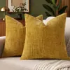 Nueva Funda de Almohada de Chenilla con Textura de Bambú de Hilo Grueso de Amazon Temu Cojín para Sofá Exclusivo Transfronterizo Dropshipping