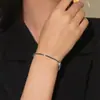 Pulsera de pedrería superfina de 2.0 mm elástica pulsera nupcial pulsera elástica de cristal con diamante flash de una sola fila estilo coreano