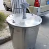 Tanque de Mistura Pneumático de Aço Inoxidável Tanque de Mistura com Descarga Inferior Automática