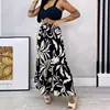 Saia Feminina Estampada Nova 2024 eBay Amazon wish AliExpress Casual Vestido de Cintura Alta