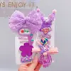 Diadema de Lazo de Colores de Caramelo de Otoño, Diadema Linda de Bolas, Banda Elástica, Diadema de Alta Elasticidad, Diadema para Cola de Caballo