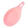 Pad explosivo para cuchara de sopa fácil de limpiar pad de utensilios de cocina de TPE pad de cuchara de silicona pad de cuchara con aislamiento térmico pad para plato de sabores soporte para cuchara
