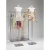Maniquíes Props de Pecho Plano Estilo Coreano para Ropa de Mujer, Maniquí de Medio Cuerpo para Escaparate, Soporte de Exhibición de Maniquí para Tienda de Ropa, Cuerpo Completo
