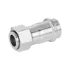 Adaptador de unión roscada interna engarzada de acero inoxidable 304, unión roscada interna de pared delgada engarzada serie 1 serie 2 para conexión de tubería de agua 316