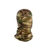 Máscara Táctica Fan Militar para Hombre Máscara de Montar al Aire Libre Cubrecabezas de Camuflaje Protector Solar Capucha Mágica Protección Facial Completa