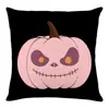 Nueva Funda de Cojín de Halloween Funda de Almohada Regalo para el Hogar Cojín de Sofá Coche Mesita de Noche Funda de Cojín de Lino