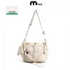 2026 Bolso Cruzado Ligero Nuevo para Mujer Bolso de Lona de Nylon de Gran Capacidad Bolso de Hombro Ligero para Exteriores con Logo Personalizado